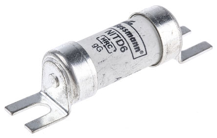 Cooper Bussmann - NITD6 - Cooper Bussmann 6A A1ߴ gG Ӣ׼۶ NITD6, BS 88, IEC 60269׼, HRC , 550V ac		