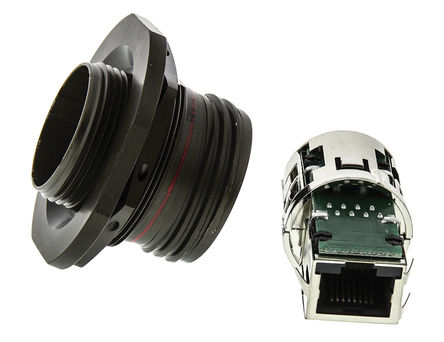 Amphenol - RJF TV 71G - Amphenol 尲װ RJ45  RJF TV 71G, Cat5e		