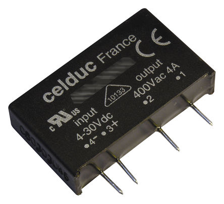 Celduc - SKA10420 - Celduc 5 A PCBװ ̵̬ SKA10420, 㽻л, 275 V 		