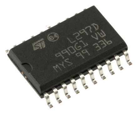 STMicroelectronics - L297D - STMicroelectronics  IC L297D, Stepper, 4.75  7 V		