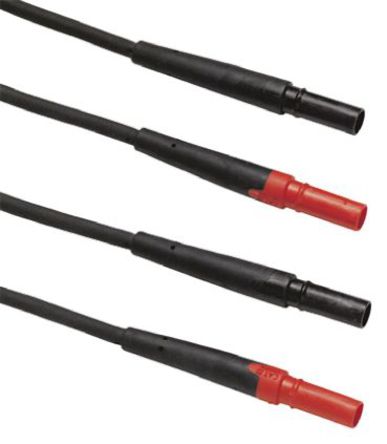 Fluke - TL27 - TL27 Fluke 1.5m , 10A, CAT III 1000 V, CAT IV 600 V		