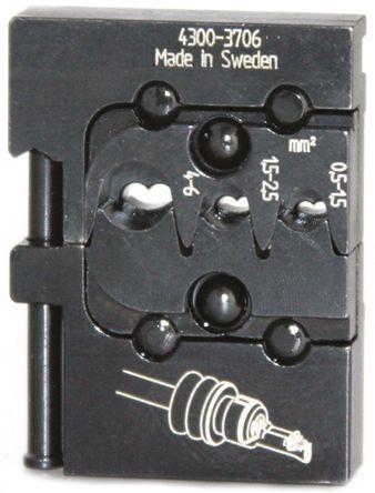 Pressmaster - 4300-3706/AAB - Pressmaster MCT ϵ ѹģ 4300-3706/AAB, 0.5  1.5 mm21.5  2.5 mm24.0  6.0 mm2 ߹		