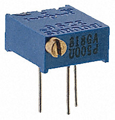 Bourns - 3296P-1-200LF - Bourns 3296P ϵ 25 ת ͨ մ΢ 3296P-1-200LF, Ӷ, 20 10%, 1/2W, 100ppm/C		