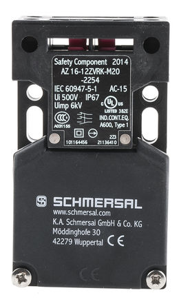Schmersal - AZ16-12ZVRK-M20-2254 - Schmersal AZ16 ϵ ȫ AZ16-12ZVRK-M20-2254, ά, /2 		