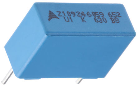 EPCOS - B32652-A6104-K - EPCOS B32652 ϵ 100nF ۱ϩ (PP) B32652-A6104-K, 10%, 250 V 630 V ֱ, ͨ		