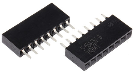 TE Connectivity - 5-534237-6 - TE Connectivity AMPMODU Mod II ϵ 1 8· ֱ 2.54mmھ ͨ ӡˢ· 5-534237-6, Ӷ˽, ԰		