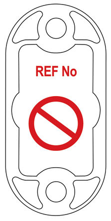 Brady - 833356 - Brady ױǩ, ׼1 ֧ʡ20  Nanotag ֧ܡ40 ¿ (150mm)		