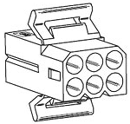 Molex - 03-09-1063 - Molex STANDARD .093" ϵ 5.03mmھ 2 6· ĸ °װ ѹ 03-09-1063		