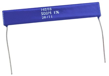 TE Connectivity - HB3500MFZRE - TE Connectivity HB ϵ 2W 500M  ̶ HB3500MFZRE, 1%, 100ppm/C		