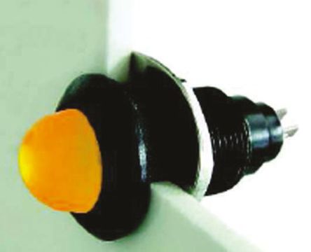 Marl - 652-102-63 - Marl 652-102-63 10 mm ͹ ɫ LED ָʾ, ƬӶ, 12.7mmװ׳ߴ, 12  28 V /ֱ		