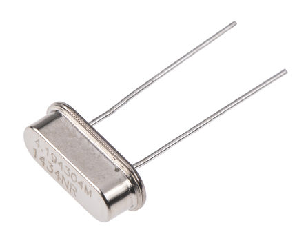 IQD - 4.194304MHz HC49/4H 30/50/-40+85C/30pF - IQD LFXTAL062411R250, 4.1943MHz , 30ppm, 2 HC-49		