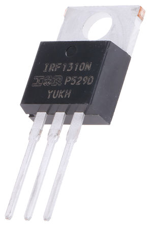Infineon - IRF1310NPBF - Infineon HEXFET ϵ Si N MOSFET IRF1310NPBF, 42 A, Vds=100 V, 3 TO-220ABװ		