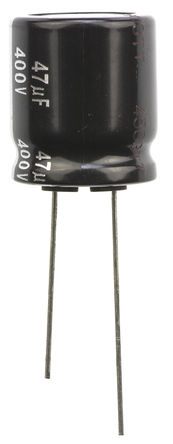 Panasonic - EEUED2G470S - Panasonic ED  ϵ 400 V ֱ 47F ͨ  EEUED2G470S, 20%ݲ, +105C		