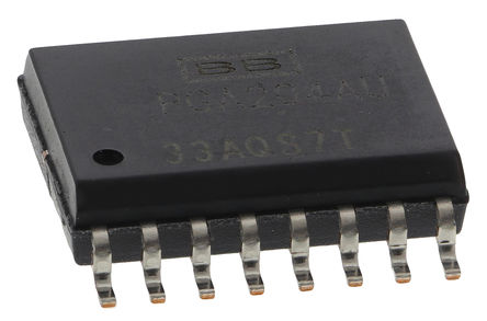 Texas Instruments - PGA204AU - Texas Instruments PGA204AU ǱŴ, 125Vƫ, 1MHz, 75dB CMRR, 16 SOICװ		