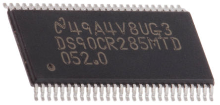 Texas Instruments - DS90CR285MTD/NOPB - Texas Instruments DS90CR285MTD/NOPB  1848MBps LVDS , LVCMOSLVTTL, 3  3.6 VԴ, 56 TSSOPװ		
