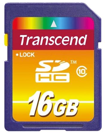 Transcend - TS16GSDHC10 - Transcend 16 GB SDHC		