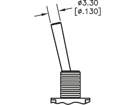 TE Connectivity - A101L1D9V30Q04 - TE Connectivity ����˫�� �л����� 1825136-9, �� - ��, 5 A @ 28 V ֱ��		