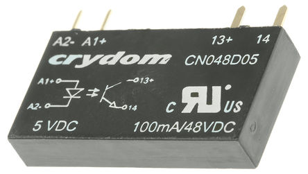 Crydom - CN048D05 - Crydom 100 mA PCBװ ̵̬ CN048D05, 㽻л, 48 V ֱ		