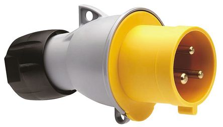 ABB - 2CMA193504R1000 - 316-P4 - IP44 3P+E  Straight plug 16A 4H YELLOW		