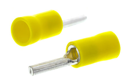 RS Pro - 333027VM - RS Pro ɫ Ե ѹ 333027VM, ϩ (PVC)Ե, 15mm, 2.6mmֱ, 12AWG  10AWG ߹		