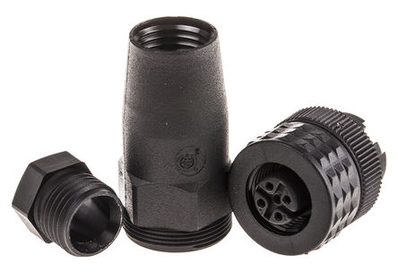 Hirschmann - 933725100 - Hirschmann M12 E Series ϵ 4· °װ ֱ   933725100, ĸ, ʽӺ		