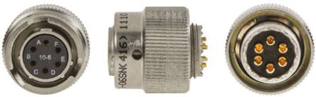 Amphenol - 62GB-56T10-06SN(416) - Amphenol 62GB ϵ 6· °װ   ͷ 62GB-56T10-06SN(416), ĸо, ǳߴ10, MIL-DTL-26482		