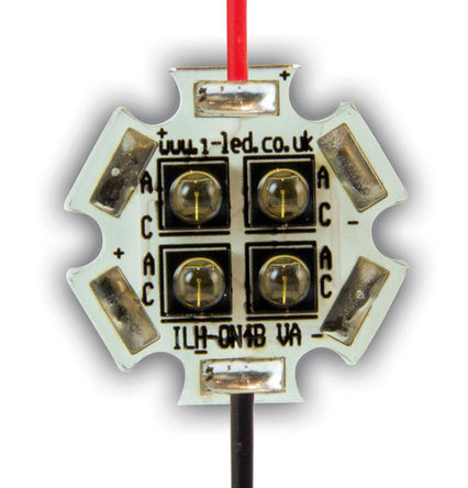 Intelligent LED Solutions - ILH-IW04-85SL-SC221-WIR200. - ILS OSLON IR Wide PowerStar ϵ 4  LED , 5080mW		