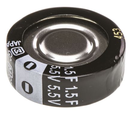 Panasonic - EECF5R5U155* - Panasonic NF ϵ 1.5F 5.5 V ֱ  EDLC EECF5R5U155*, -20  +80% ݲ		