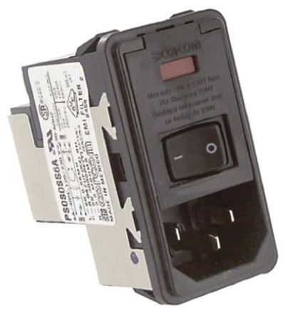 TE Connectivity - PS0S0SH6B - TE Connectivity Ƕʽ C14 IEC ˲ ͷ PS0S0SH6B, 5 x 20mm۶, ζ˽, 6A, 250 V 		