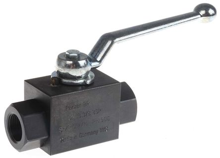 Parker - KH3/8X - Parker KH ϵ 500 bar 2·˿ ׻ ֱͨʽҺѹ KH3/8X, G 3/8ӿ		