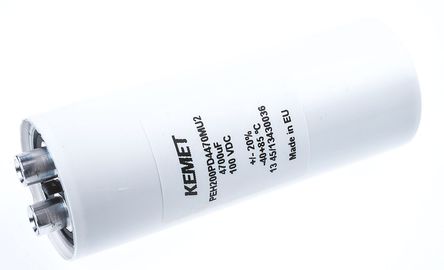 KEMET - PEH200PD4470MU2 - KEMET PEH200 ϵ 100 V ֱ 4700F ̰װ  PEH200PD4470MU2, 20%ݲ, 31m(ֵ), +85C,  - ݶ߶ӣװ		