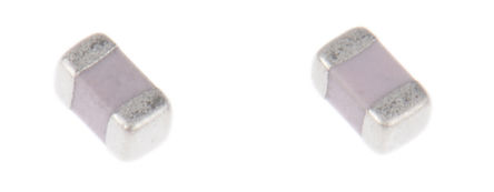 Murata - GCM1885C2A102JA16D - Murata GCM ϵ�� 1nF 100 V ֱ�� C0G����� SMD ����մɵ����� (MLCC) GCM1885C2A102JA16D, ��5%�ݲ�, 0603��װ		