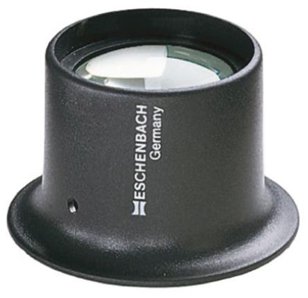 Eschenbach - 11243 - Eschenbach 11243 表面接触型放大镜, 3x 放大倍数, 透镜直径25mm, 12屈光度		