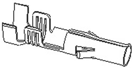 Molex - 18-12-1222 - Molex HCS-125 ϵ ĸ ѹӽ߶ 18-12-1222,  ͭо, 18AWG  16AWG		