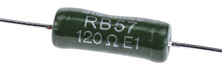 Vishay - RWM06221200JA15E1 - Vishay RWM 6x22 ϵ�� 7W 120�� ���� ���Ƶ����� RWM06221200JA15E1, ��5%, ��75ppm/��C		