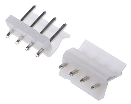 Molex - 10-32-1041 - Molex SPOX ϵ 4· 5.08mmھ (1) ֱ PCB  10-32-1041, Ӷ˽, 7A, ͨ		