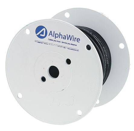 Alpha Wire - 25114 BK005 - Alpha Wire Supra Shield XG2, XTRA-GUARD 2 ϵ 30m 4 о  ۰ PUR  ҵ 25114 BK005, 300 V, 0.23 mm2 , -30  +90 C		