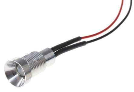 Oxley - OXL/CLH/80/12AC/FL30/Blue - Oxley IP67 12 V  ɫ 尲װ LED ָʾ, 8mmװ, ߽Ӷ		