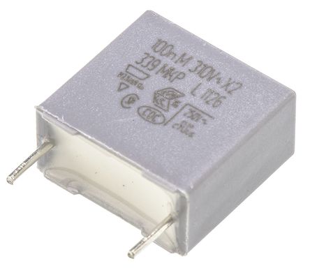 Vishay - 2222 339 20104 - Vishay MKP 339 ϵ 100nF ۱ϩ (PP) 2222 339 20104, 20%, 310 V , ͨ		