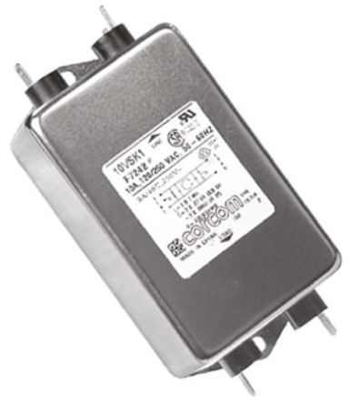 TE Connectivity - 10VSK1 - TE Connectivity 10VSK1 Դ߹, 10 A, 250 V , 126.2 x 57.2 x 45.2 mm		