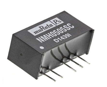 Murata Power Solutions - NMH0505SC - Murata Power Solutions NMH ϵ 2W ʽֱ-ֱת NMH0505SC, 4.5  5.5 V ֱ, 5V dc, 200mA, 1kVѹ, 80%Ч		