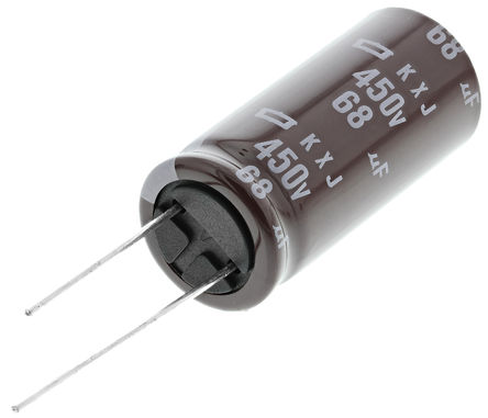 Nippon Chemi-Con - EKXJ451ELL680MLP1S - Nippon Chemi-Con KXJ ϵ 450 V ֱ 68F  EKXJ451ELL680MLP1S, 20%ݲ, +105C, LP1װ		