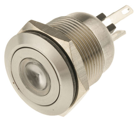 Bulgin - MPI001/28/D5 - Bulgin MPI001/28/D5 IP66 ɫ ˲ SP -  ɫ/ɫLED 尲װ ť, 50 mA @ 24 V ֱ		