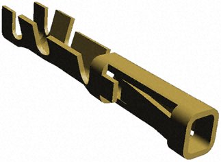 TE Connectivity - 281556-2 - TE Connectivity AMPMODU Mod II ϵ ĸ ѹӽ߶ 281556-2,  ͭо, 24AWG  20AWG		