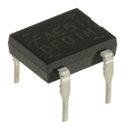 Fairchild Semiconductor - DF01M - Fairchild Semiconductor DF01M  , 1.5A 100V, 4 PDIPװ		