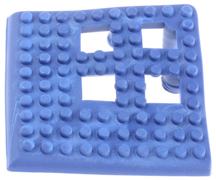 COBA - FD020004 - COBA FD020004 蓝色 PVC 粗糙织纹 抗疲劳地垫, 30mm x 5mm x 50mm		