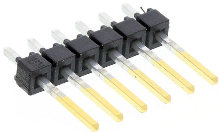 Samtec - TSW-106-14-L-S - Samtec TSW ϵ 6· 2.54mmھ (1) ֱ Ź TSW-106-14-L-S, Ӷ˽, 7.6A, ͨ		