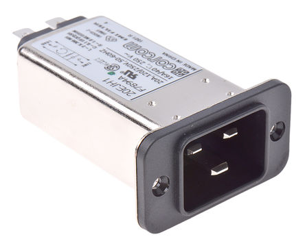 TE Connectivity - 20EJH1 - TE Connectivity װ C20 IEC ˲ ͷ 6609009-4, ζ˽, 20A, 250 V 		