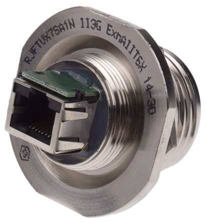 Amphenol - RJF TVX 7S A 1 N - Amphenol RJFTVX ϵ IP68 Cat5e ĸ RJ45  RJF TVX 7S A 1 N, 尲װ		