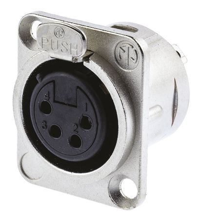 Neutrik - NC4FDL1 - Neutrik 4·  尲װ XLR  NC4FDL1, , 50 V		